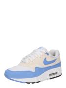 Nike Sportswear Matalavartiset tennarit 'Air Max 1 '87'  beige / sinin...