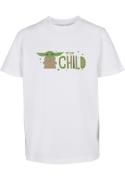 Mister Tee Paita 'Mandalorian The Child'  tummabeige / khaki / vaalean...