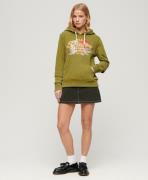 Superdry Collegepaita 'Tokyo'  keltainen / harmaa / oliivi / punainen