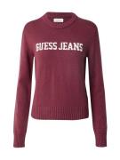 GUESS JEANS Neulepaita  magenta / valkoinen