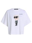 Karl Lagerfeld Paita  beige / harmaa / musta / valkoinen