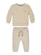 TOMMY HILFIGER Setti 'TOWELLING'  beige