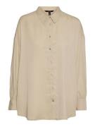 VERO MODA Pusero 'SAIOLI'  tummabeige