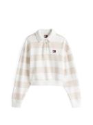 Tommy Jeans Collegepaita  beige / valkoinen