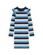 WE Fashion Mekko  sininen / valkoinen