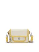 KIPLING Olkalaukku 'Inaki'  beige / keltainen / hopea