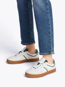 Tommy Jeans Matalavartiset tennarit 'THE GREENWICH MIX MEDIA'  ecru / ...