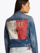 Tommy Jeans Välikausitakki  sininen denim / vaaleanpunainen / musta / ...