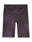 4F Leggingsit  tummanvioletti / musta