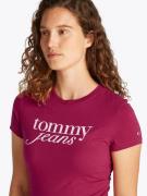 Tommy Jeans Paita 'ESSENTIAL'  punainen