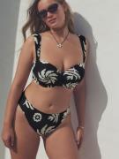 Next Bikinihousut  musta / offwhite
