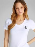 Calvin Klein Jeans Paita  harmaa / musta / valkoinen