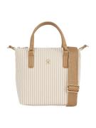 TOMMY HILFIGER Käsilaukku 'Poppy Summer'  khaki / valkoinen