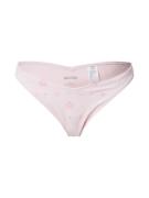 HOLLISTER Bikinihousut  roosa / pastellinpinkki / valkoinen