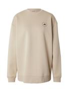 ADIDAS BY STELLA MCCARTNEY Urheilullinen collegepaita  beige / musta