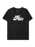 Nike Sportswear Paita  musta / valkoinen