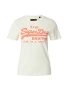 Superdry Paita  kerma / tummanoranssi