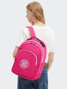 KIPLING Reppu 'Curtis'  magenta / valkoinen