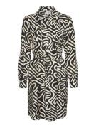 VERO MODA Puseromekko 'VMVigdis'  beige / musta