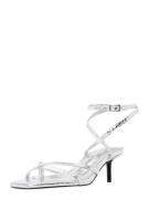 TOPSHOP Remmisandaalit 'Imogen'  hopea