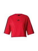 ADIDAS SPORTSWEAR Paita  punainen / musta