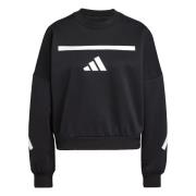 ADIDAS SPORTSWEAR Urheilullinen collegepaita 'Z.N.E.'  musta / valkoin...