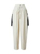 3.1 Phillip Lim Housut  vaaleanharmaa / musta