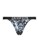Calvin Klein Swimwear Bikinihousut  kyyhkynsininen / musta / offwhite