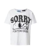 Frogbox Paita 'Snoopy Sorry'  musta / valkoinen