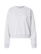 ADIDAS SPORTSWEAR Urheilullinen collegepaita  meleerattu harmaa