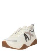 ARMANI EXCHANGE Matalavartiset tennarit  beige / ecru / tummanruskea /...