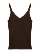 MANGO Neuletoppi 'GYM'  ruskea