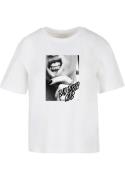 Mister Tee Paita 'Lip Tattoo'  harmaa / musta / valkoinen