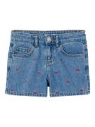 NAME IT Farkut 'NKFBella'  sininen denim / punainen