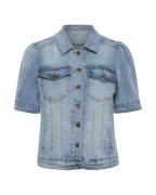 CULTURE Välikausitakki 'Briana '  sininen denim