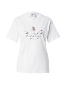 ADIDAS ORIGINALS Paita 'TRF'  tummanruskea / vaaleankeltainen / valkoi...