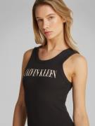 Calvin Klein Jeans Mekko  ecru / musta
