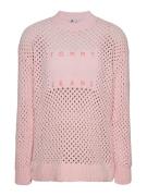 Tommy Jeans Neulepaita  roosa / vaalea pinkki