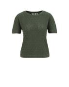 WE Fashion Neulepaita  tummanvihreä
