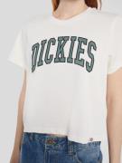 DICKIES Paita 'Aitkin'  smaragdi / musta / offwhite