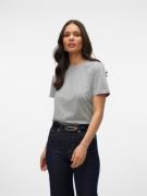 VERO MODA Paita 'Paulina'  meleerattu harmaa