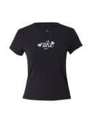 Nike Sportswear Paita  vaaleansininen / pastellinvihreä / musta / valk...