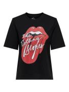 ONLY Paita 'ONLROLLING STONES'  punainen / musta / valkoinen
