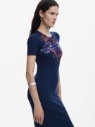 Desigual Mekko  sininen / tummansininen / verenpunainen