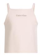 Calvin Klein Jeans Toppi  harmaa / pastellinpinkki