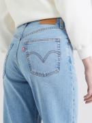 LEVI'S ® Farkut 'RIBCAGE STRAIGHT ANKLE BLACKS IN LINEN DENIM'  taivaa...