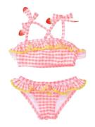 STACCATO Bikini  kiivi / vaaleanpunainen / punainen / valkoinen