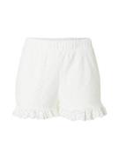 VERO MODA Housut 'TASSA'  valkoinen / luonnonvalkoinen