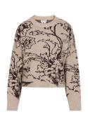 Usha Neulepaita  beige / musta