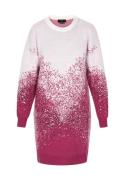faina Neulemekko  magenta / hopea / villanvalkoinen